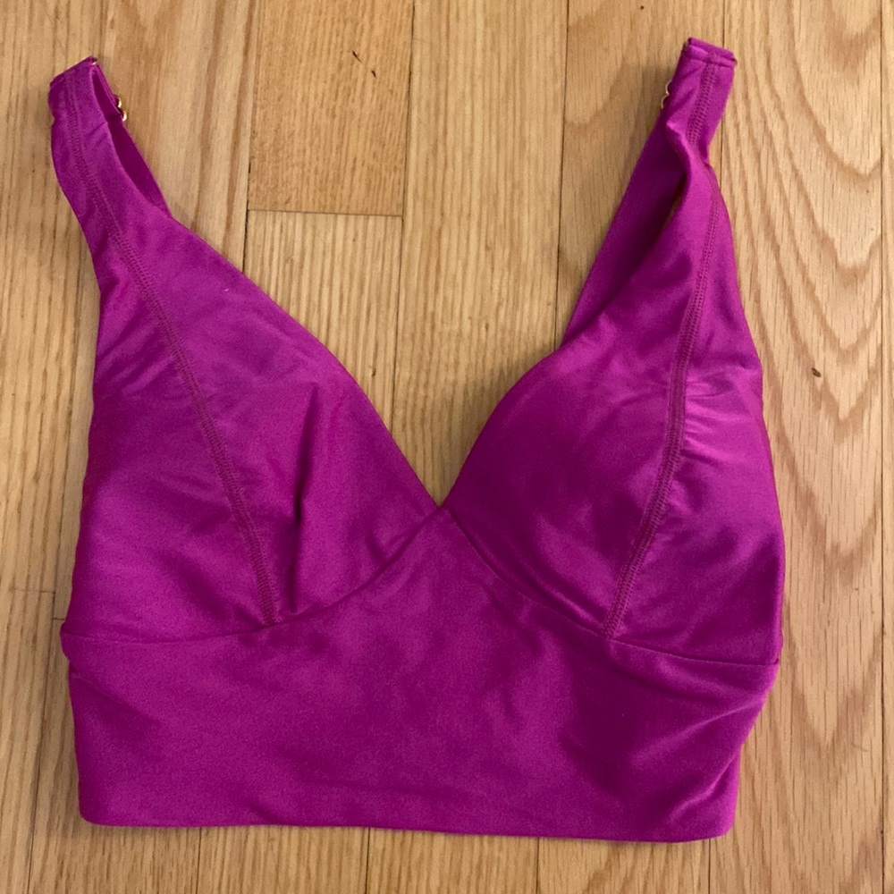Fierce and regal cropped sport bra